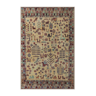 Tapis abstrait moderne 4476