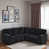 Chenille gris anthracite est en rupture de stock
