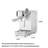 Semi-Automatic Espresso & Americano Coffee Machine with Hot & Cold Extraction and Milk Frother