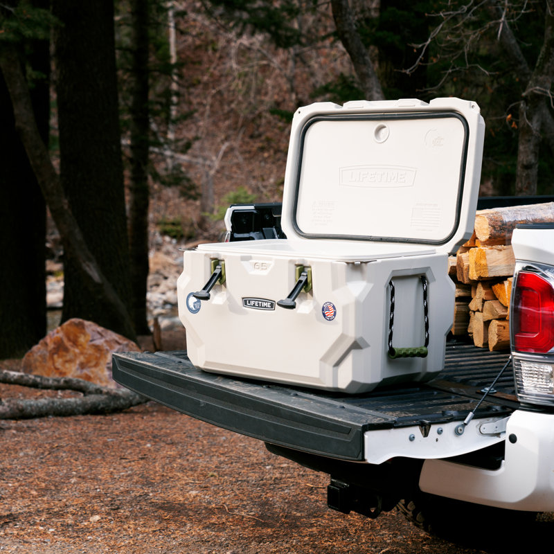 Lifetime 65 Quarts Ice Chest in Brown