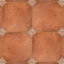 Carreau de céramique 17,8 po x 17,8 po Aranjuez