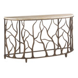 Los Altos Bannister Garden Console Table