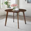 Aquin Round Solid Wood Base Dining Table-549895425