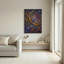 Biologique fractal, reproduction d'art sur toile, ensemble de 1-129363689-129363695