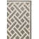 Arneshia Geometric Power Loom Anthracite/Light Beige Area Indoor/Outdoor Area Rug