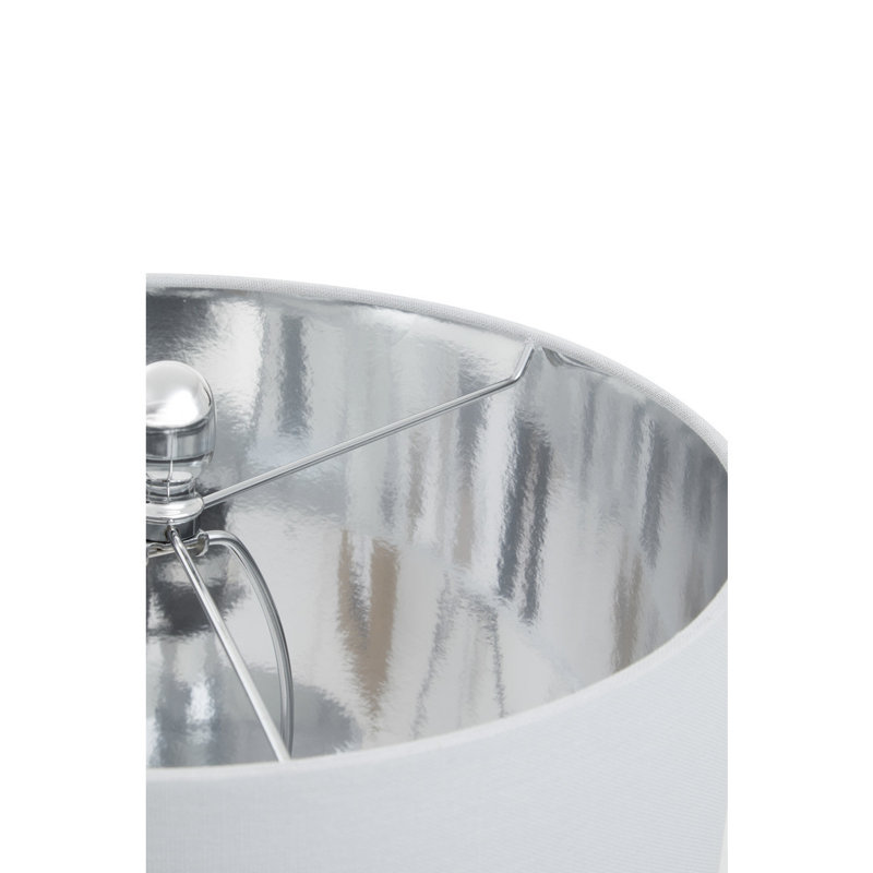 Aker Table Lamp, Silver