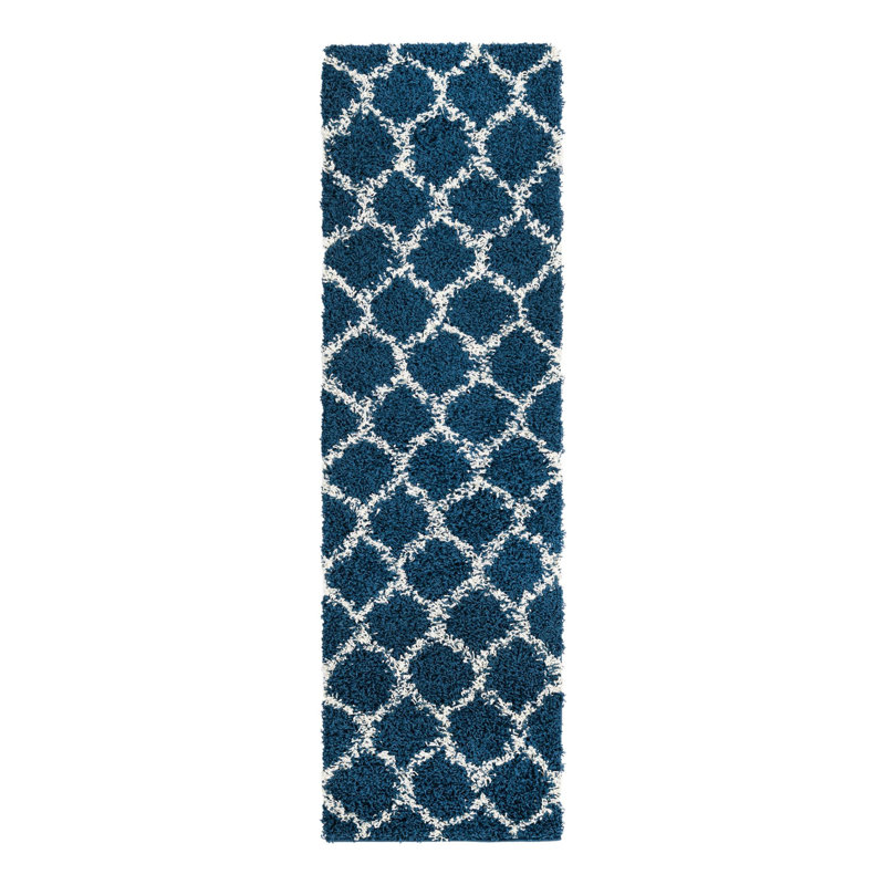 Geometric Indoor Rug, Runner 2' x 7'