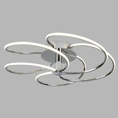 Madelynn 5-Light LED Flush Mount