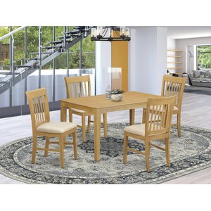 Alingtons Rubberwood Solid Wood Dining Set