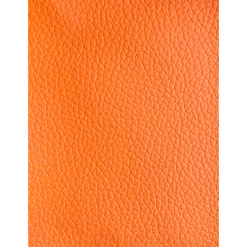 Chaise d'appoint rembourrée Stacia, Orange, Acier inoxydable
