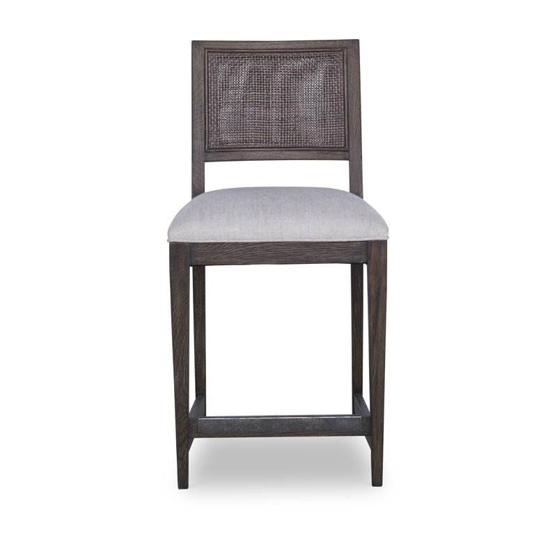 Parker Yes Stool with Solid Wood Frame