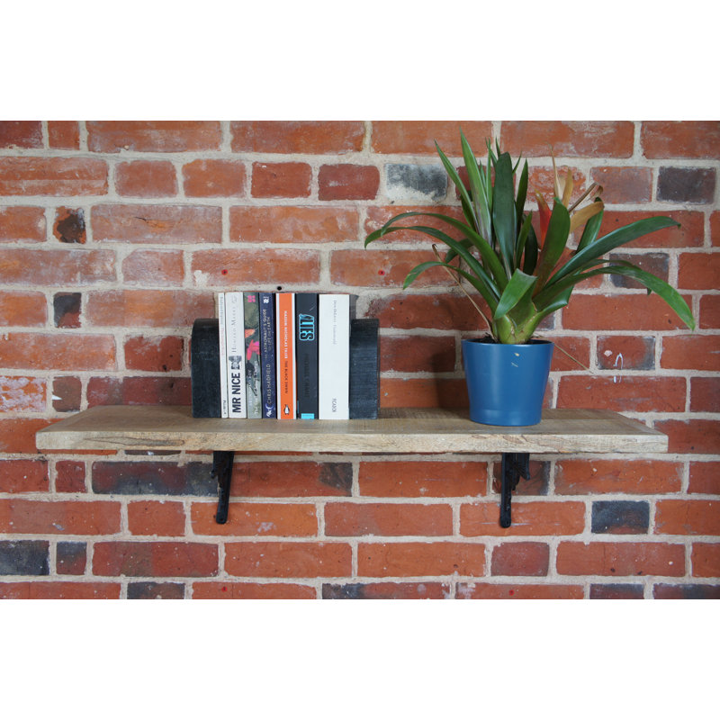 Stonesfield Mango Solid Wood Bracket Shelf