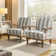Amilio 2 Piece Upholstered Armchair Set