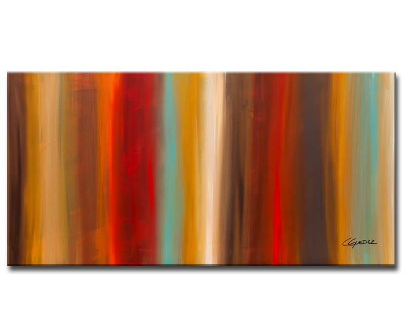 " Dreamscape " by Carmen Guedez, 18"H X 36" W x 1.5" D