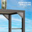 Table de bar Rinard Outsunny