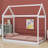 Wooden House Bed-528553162