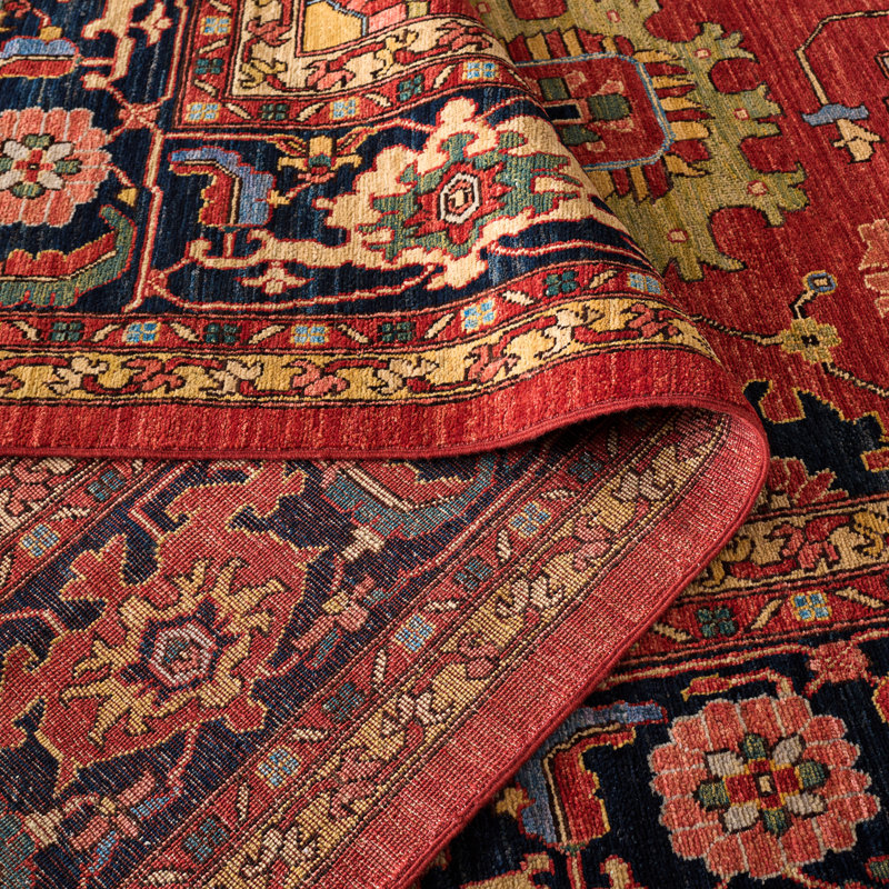 Ralph Lauren Barouche Wool Oriental Rug, Rectangle 9' x 12'