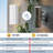 Dusk To Dawn Outdoor Wall Lights, Modern Outdoor Wall Sconce, 13 Inch Porch Wall Lights Waterproof, Wall Lamps Exterior Aluminum, Patio Up And Down Light For Doorway, Garage, Hallway-1522886376