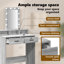79 X 41 X 140 Cm Mirror Vanity Table-1785684141