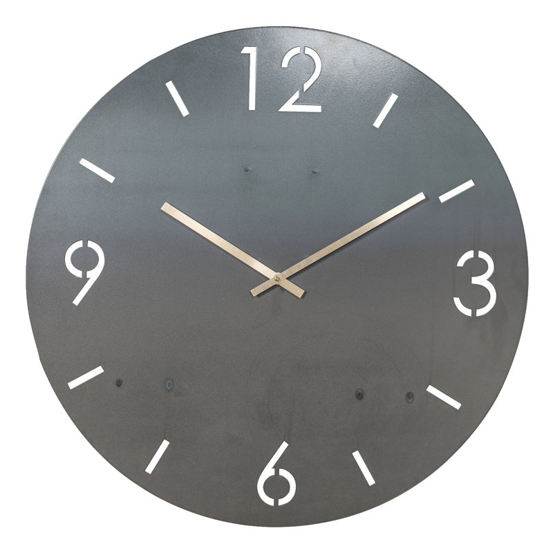 Metal Wall Clock, Large