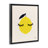 Lemon with Eyelashes Framed Floater Canvas Wall Art by Jessica Beck-1493863258-1506778862