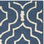 Tapis géométrique en laine touffeté à la main Brunswick-22513546