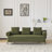 Traylor Oversized Modern Upholstered 3-Seater Sofa With Plush Pillows-118320273