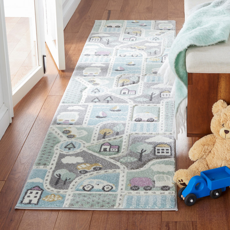 Frasher Kids 100 Performance Rug, Runner 2'3" x 6'