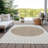 Machine Washable Indoor/Outdoor Chantille ACN994 Ivory Area Rug-1526241181