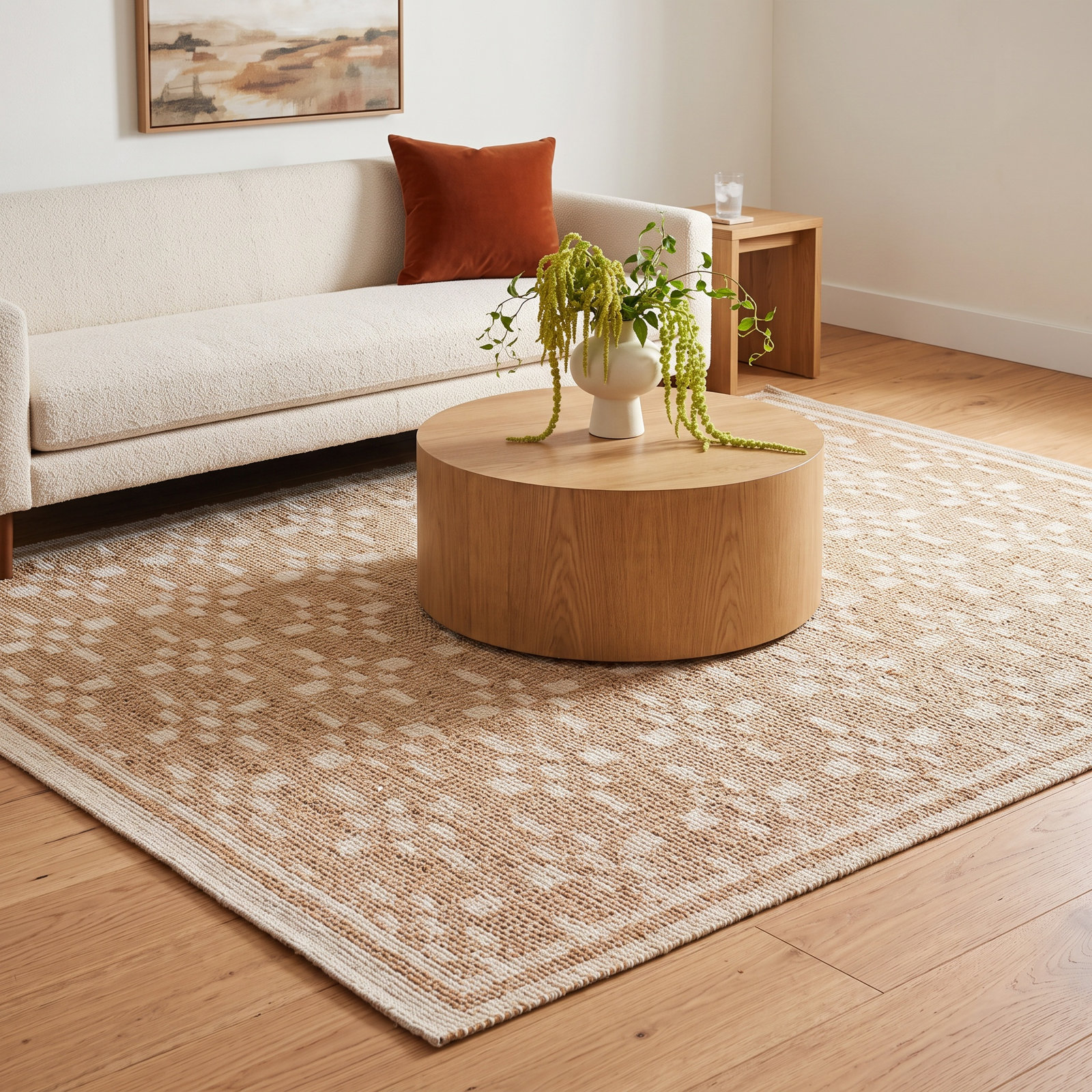 Chris Loves Julia x Loloi Judy Natural Ivory Rug, Rectangle 8'6" x 11'6"