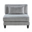 Ensemble modulaire 6 pièces 6 pièces Modular Velours côtelé gris 3X Fauteuils-813841924