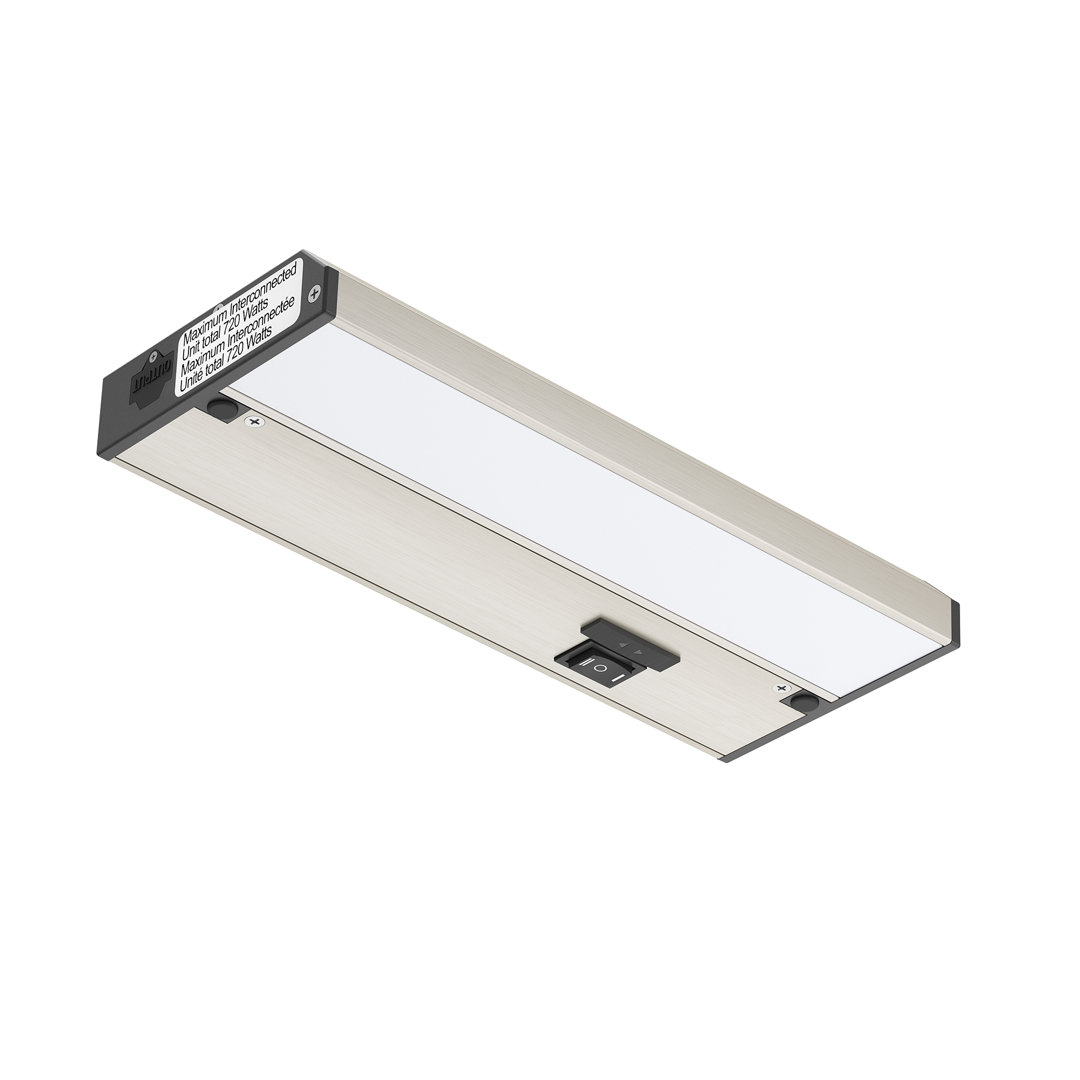 Inlight 9-inch 3 Color Levels LED Under Cabinet Lighting, Hardwired or Plugged-in, Selectable White 2700K/3000K/4000K Inlight