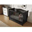 Willow Mini Cot Bed with Mattress 120x60x10cm-833207352