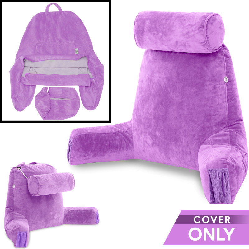 Housse de coussin d'extérieur, Mauve clair