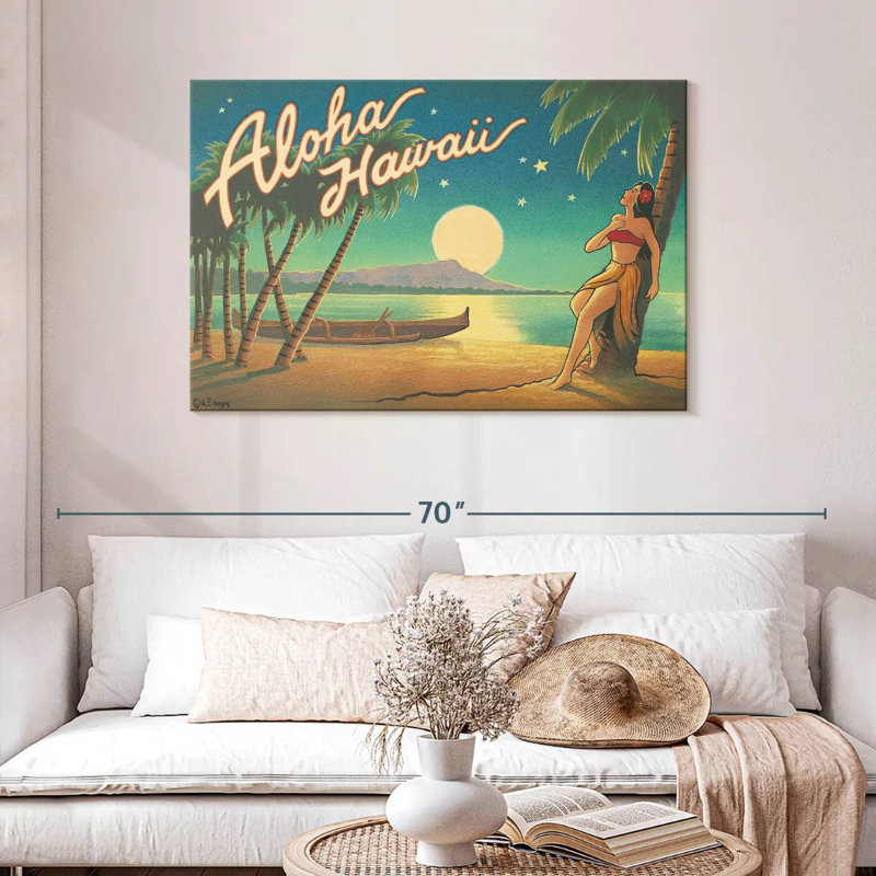 Gillard Aloha Hawaii III, 30" H x 45" W