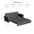 3-In-1 Faux Leather Convertible Sleeper Sofa-1448805085