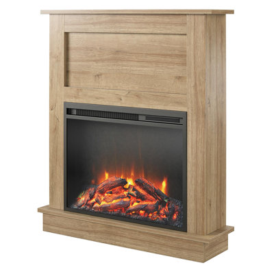 Steelside™ Thaddeus 31.65'' W Electric Fireplace & Reviews | Wayfair