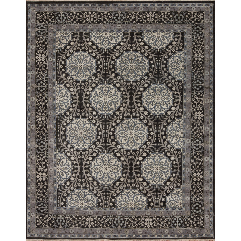 Treasures Wool Oriental Area Rug, Rectangle 4' x 6'