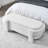 Cineus Oval Fabric Upholstered Storage Ottoman-105917628