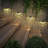 Mandala Solar Fence Lights Outdoor Solar Step Wall Lights Garden Decor(pack of 6)-122429981