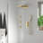 Wall Mounted Complete Shower System With Thermostatic Valve-68972051