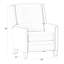 Ensemble de deux fauteuils inclinables manuels Sondrio-2095131426