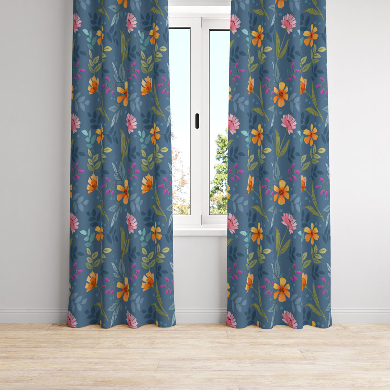 Bacroft Room Darkening Curtain Pair