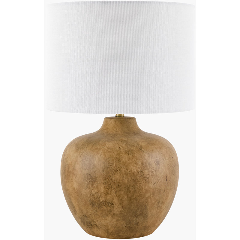 Table Lamp, Brown