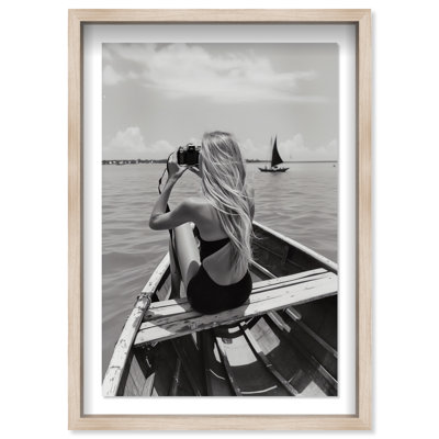 Frame Of Solitude Print by Oliver Gal
