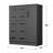 Odesser 56" Tall Dresser, Wardrobe Combo-474974057