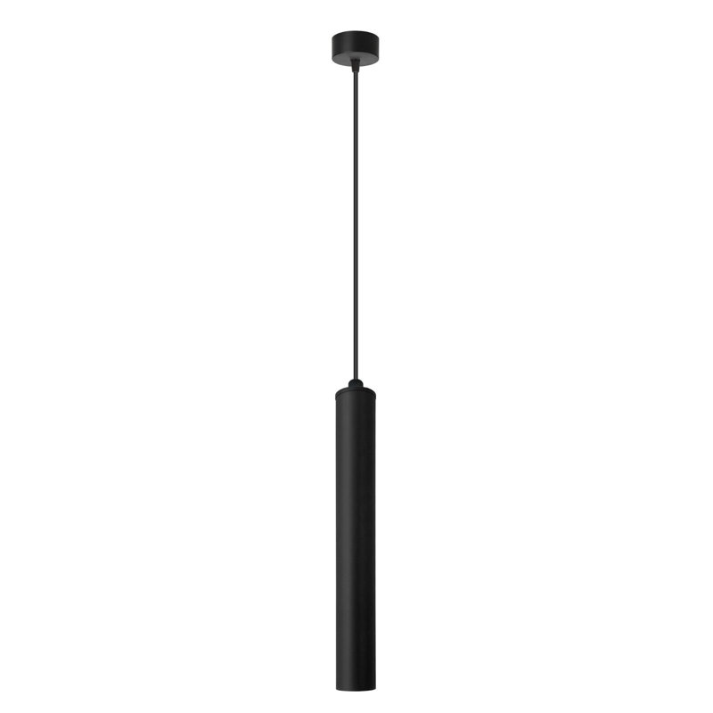 Avdulla 1 - Light Black Cylinder Pendant, 128cm H x 6cm W x 6cm D