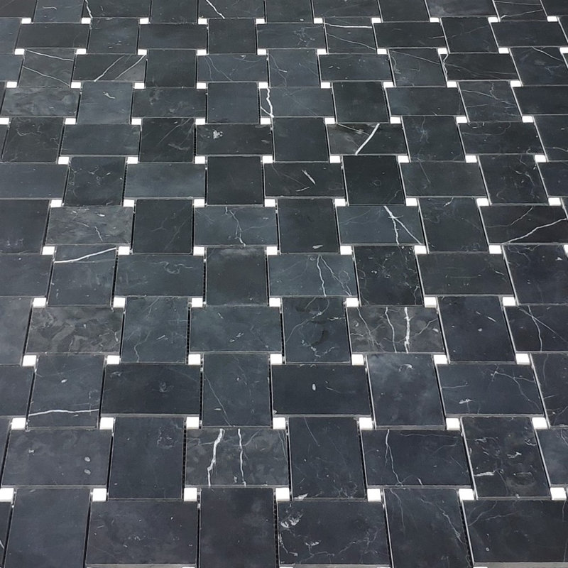11" x 11" Marble Mosaic Wall & Floor Tile
