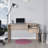 Modern Study Desk with Numerous Shelves, 47.2 x 29.5 x 23.6 inches | 100% Melamine Coated Particle Board, Wall-Mountable | Additional Storage, Stylish & Functional Design for Home Office-1292528306-1292528311