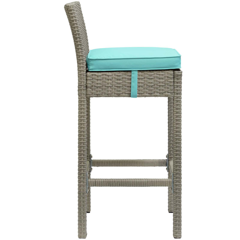 Tabouret de bar Conduit, Turquoise